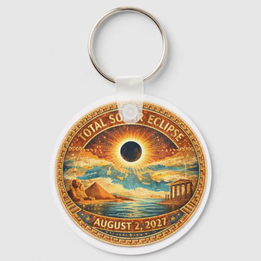 Mozaïekstijl 2027 Eclips Sleutelhanger (Voorkant)