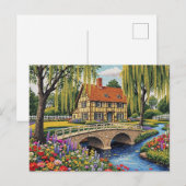 Mozaïekstijl briefkaart (Voorkant / Achterkant)