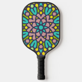 mozaïekstijl, Mandala-Patroon Pickleball Paddle