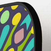 mozaïekstijl, Mandala-Patroon Pickleball Paddle (Links Detail)