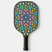 mozaïekstijl, Mandala-Patroon Pickleball Paddle (Achterkant)