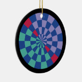 Mozaïekstraling (cirkelvormig) keramisch ornament (Rechts)