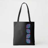 Mozaïekstraling (Lineair) Tote Bag (Voorkant)