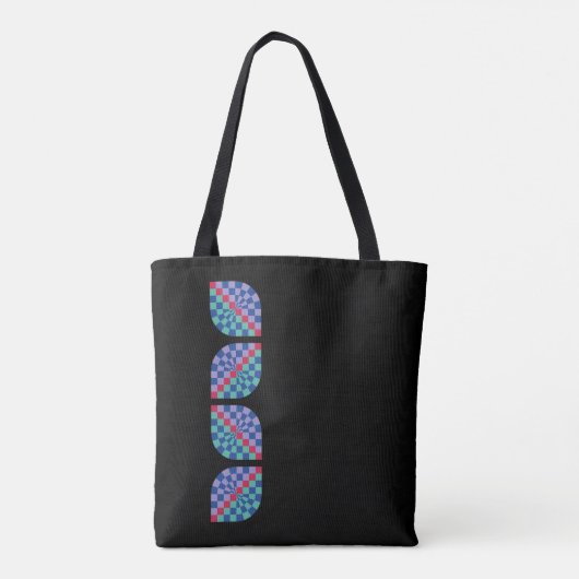 Mozaïekstraling (Lineair) Tote Bag (Achterkant)