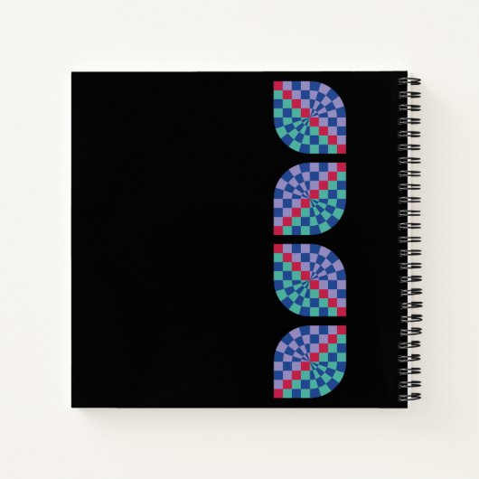 Mozaïekstraling Tegels Notitieboek (Achterkant)