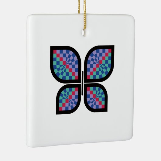 mozaïekstralingsvlinder keramisch ornament (Rechts)