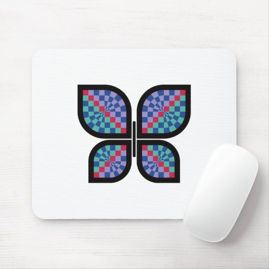 mozaïekstralingsvlinder muismat (Met muis)