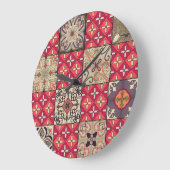  mozaïektalavera ornament grote klok (Hoek)