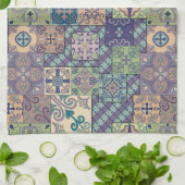  mozaïektalavera-siermiddel theedoek (Gevouwen)