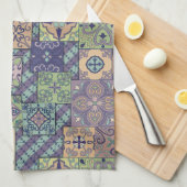  mozaïektalavera-siermiddel theedoek (Quarter Fold)