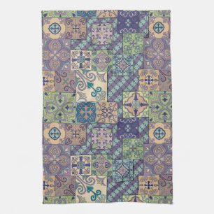  mozaïektalavera-siermiddel theedoek