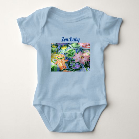 MozaïekTegel Koi Pond Romper (Voorkant)