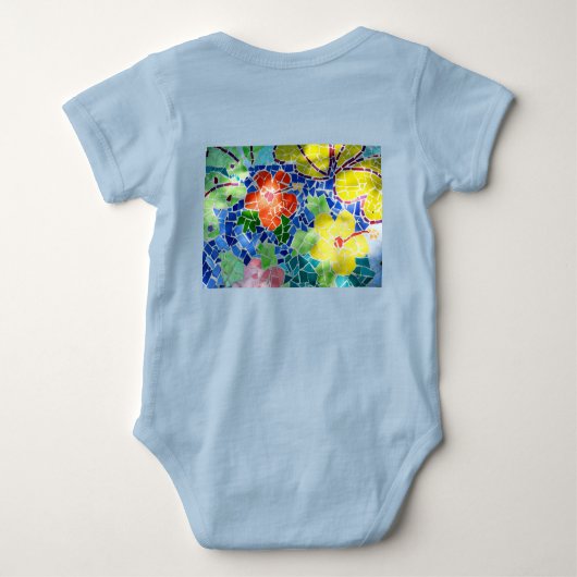 MozaïekTegel Koi Pond Romper (Achterkant)