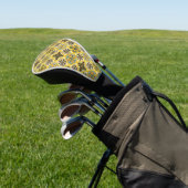 MozaïekTegel Pattern Golf Head Hoesje Golfheadcover (Insitu)