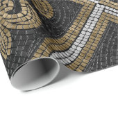 Mozaïektegelpatroon van de mozaïek van de mozaïek, cadeaupapier (Rol Hoek)