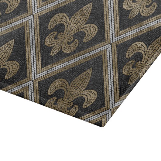 Mozaïektegelpatroon van de mozaïek van de mozaïek, snijplank (Hoek)