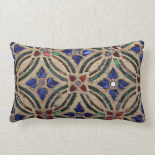 Mozaïektegelpatroonglas Marokkaanse foto Kussen