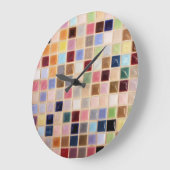  mozaïektegels grote klok (Hoek)