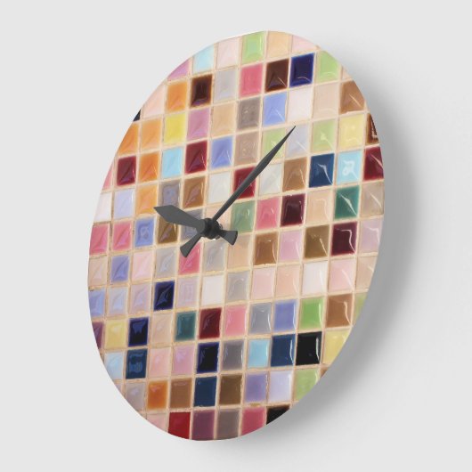 mozaïektegels grote klok (Hoek)