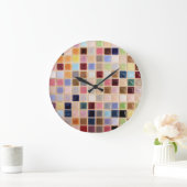  mozaïektegels grote klok (Huis)