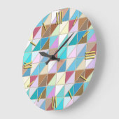 Mozaïektegels - Pastels en aardtonen Grote Klok (Hoek)