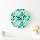 Mozaïektegels - schoppen van zeelieden grote klok (Huis)