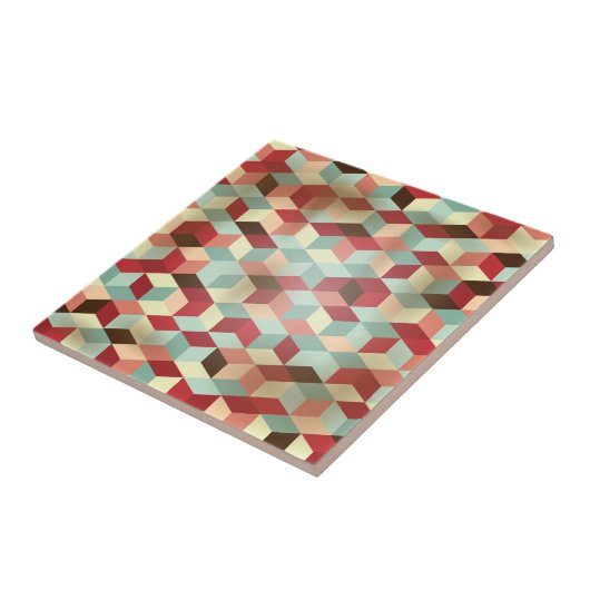 mozaïektegels tegeltje (Zijkant)