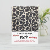 Mozaïekventilator zwarte bruine Tan Kaart (Staand voorkant)