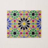Mozaïekversiering in het zuiden van de rechtbank legpuzzel (Horizontaal)