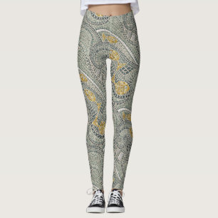 mozaïekvis leggings