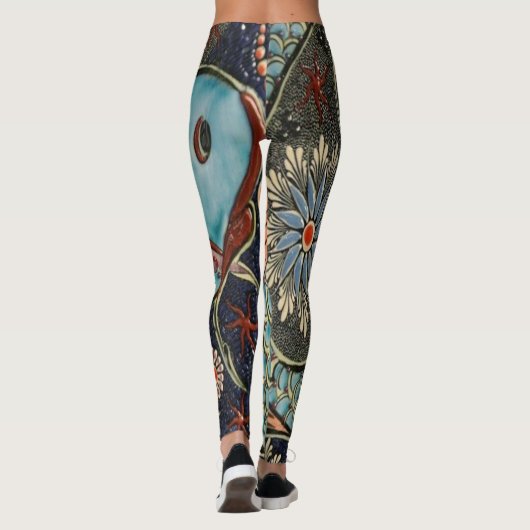Mozaïekvis Leggings (Achterkant)