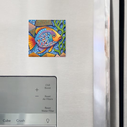 mozaïekvis magneet (Insitu (Koelkast))