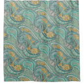 mozaïekvismijn douchegordijn (Voorkant)