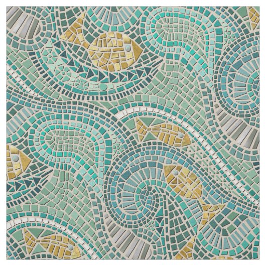 mozaïekvismijn stof (Swatch)