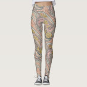 mozaïekvispastel leggings (Voorkant)