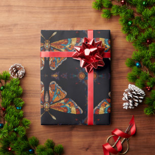 mozaïekvlinder cadeaupapier