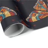 mozaïekvlinder cadeaupapier (Rol Hoek)