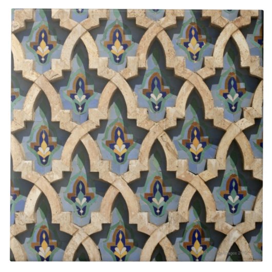 Mozaïekwand, Hassan II Mosque-Casablanca Tegeltje (Voorkant)