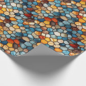 Mozaïekwandelpapier Cadeaupapier (Hoek)