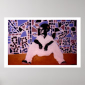 MozaïekwandPoster Poster (Voorkant)