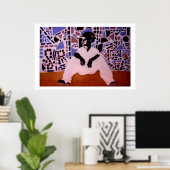 MozaïekwandPoster Poster (Thuiskantoor)