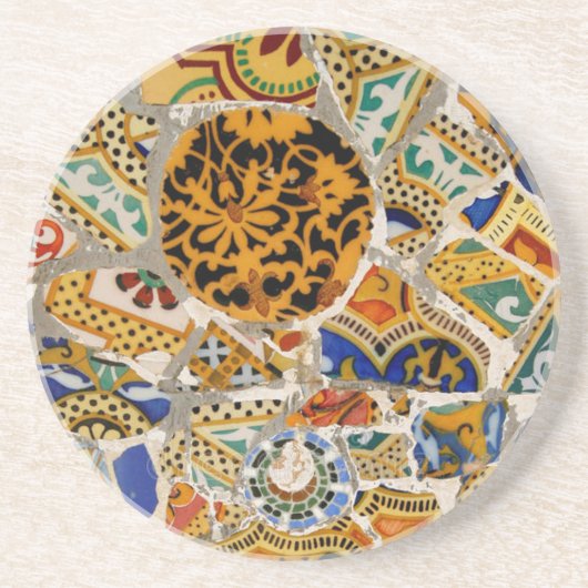 Mozaïekzandsteen Onderzetter (Voorkant)