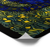 Mozaïsche Bossen: een lichtkatportret Poster (Hoek)