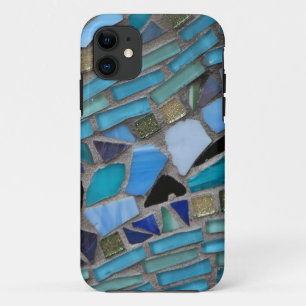 Mozaïsche Tegels van Blauw en Groen Case-Mate iPhone Case