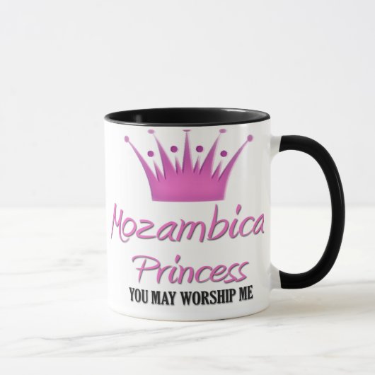 Mozambikaanse prinses mok (Rechts)