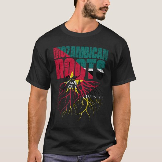 Mozambikaanse Roots Mozambique T-shirt (Voorkant)