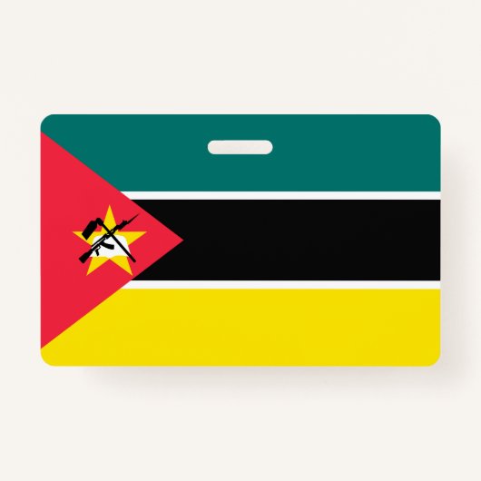 Mozambikaanse vlag badge (Voorkant)