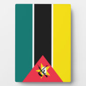Mozambikaanse vlag fotoplaat (voorkant)