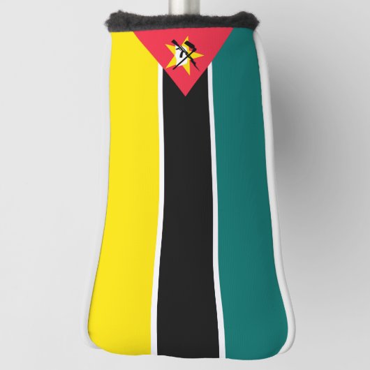 Mozambikaanse vlag golfheadcover (Draai 90)