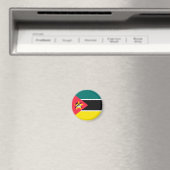 Mozambikaanse vlag magneet (Insitu (Vaatwasser))
